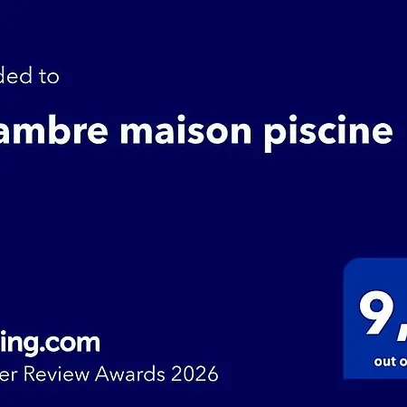 Maison Piscine Alojamento de Acomodação e Pequeno-almoço Carlus